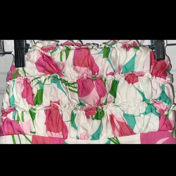 Lilly Pulitzer Franco Strapless Dress Had Me A Blast - Picture 4 of 7